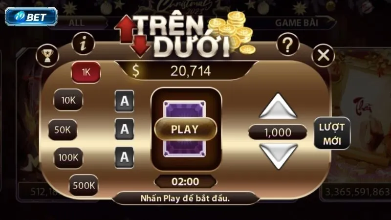 Giới thiệu về Trò Chơi Trên Dưới tại I9bet